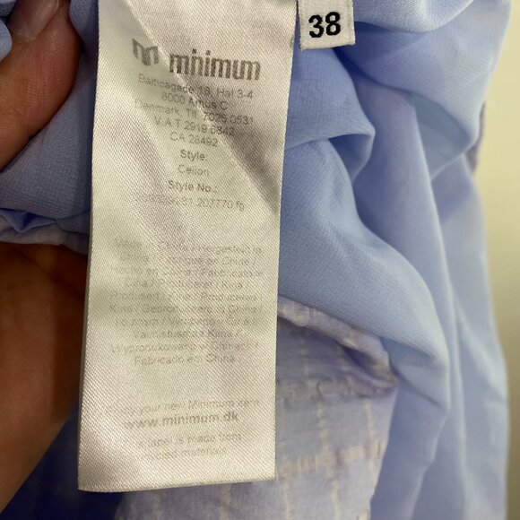 Minimum Light Blue Midi Dress - Picture 11 of 12